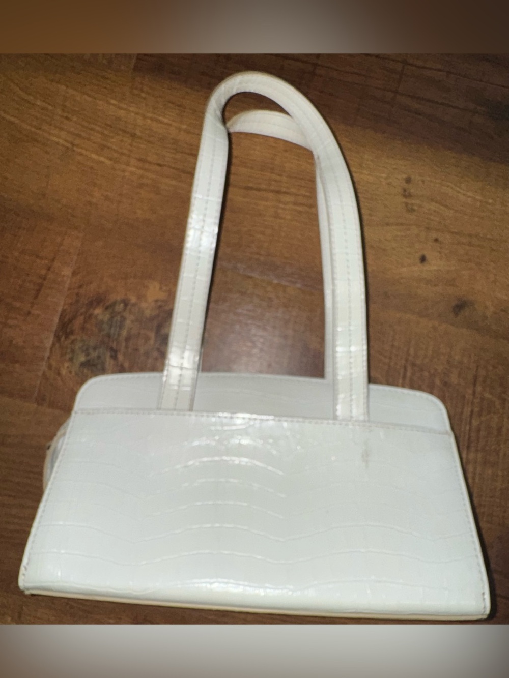 Crazy Horse by Liz Claiborne Faux Crocodile Shoulder Bag